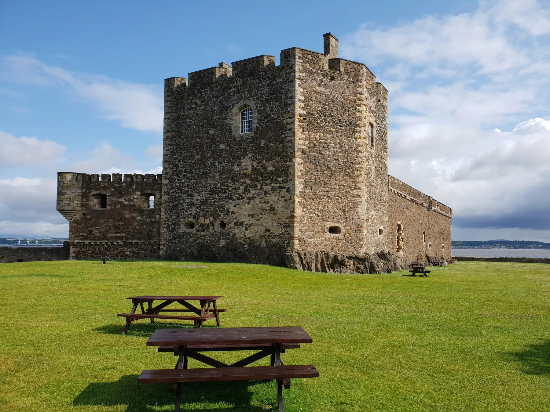 Blackness Castle on the shore of the Firth of Forth