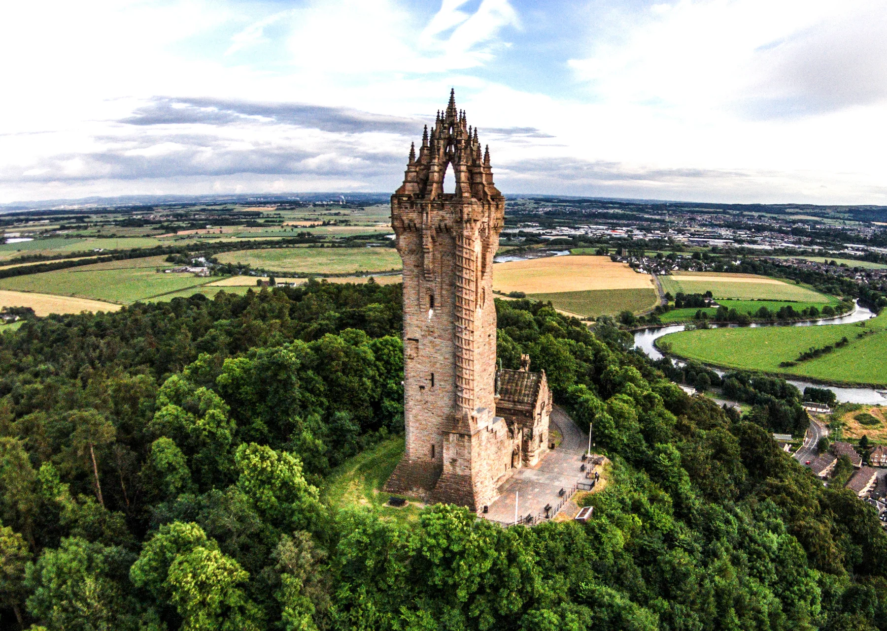 The National Wallace Monument near Stirling